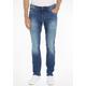 Slim-fit-Jeans TOMMY JEANS "SLIM SCANTON" Gr. 32, Länge 36, blau (wilson mid blue stretch) Herren Jeans Slim Fit