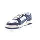 Puma Mens Slipstream Lo Vintage Lace Up Sneakers Shoes Casual - Blue, White, 12