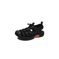 AQQWWER Sandals Men Summer Men Sandals Men Beach Sandals Outdoor Men Wading Shoes Designer Men Footwear Summer Men Shoes (Color : Schwarz, Size : 6)