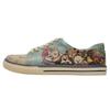 Sneaker DOGO "Sneaker A Pair Of Doves Damen Sneaker / Female", Damen, Gr. 37, Normalschaft, blau (natur, blau), Lederimitat, Schuhe, Vegan