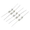 Fuse 5pcs 5 * 20mm Time Lag Lead Axial Ceramic Fuse Miniature Fuses 10A 250V Lead Ceramic Axial Fuse for LCD TV etc Fuse Protected circuits