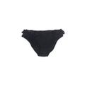 Pour Moi? Swimsuit Bottoms: Black Solid Swimwear - Women's Size 8