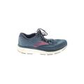 Brooks Sneakers: Athletic Platform Casual Blue Shoes - Women's Size 8 1/2 - Round Toe