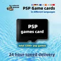 PSP Game TF Card per Anbernic RG405m Language USA europa giappone francia germania italia corea