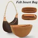 Mond Tasche innere Gallenblase Tasche Filz Stoff Tasche Liner multifunktion ale Reise einsatz Tasche