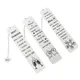 Stainless Steel Bookmarks for Books Lover Gifts for Friends BFF Metal Book Page Marks Reading