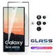 S24ultra 2 to1 Displays chutz folie aus gehärtetem Glas für Samsung Galaxy S24 Ultra 5G Kamera