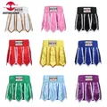 Kurze Muay Thai Kickboxen Hosen Lotus Quasten Band Frauen Männer Kick Boxing Shorts MMA Kinder Boxer