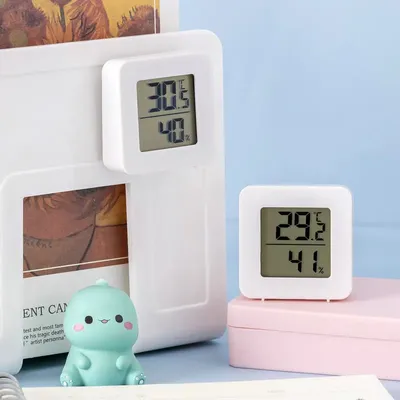 Mini-Innen thermometer LCD Digital temperatur Raum hygrometer Messgerät Sensor Feuchtigkeit messer