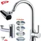 Kitchen Faucet Extender Waterfall Stream Sprayer Head Bubbler Filter Diffuser Water Saving Nozzle