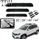 Car Roof Rack Air Deflector 32" 34" 40" 44" Wind Fairing Deflector for Auto Car Top Cargo 112cm Wind