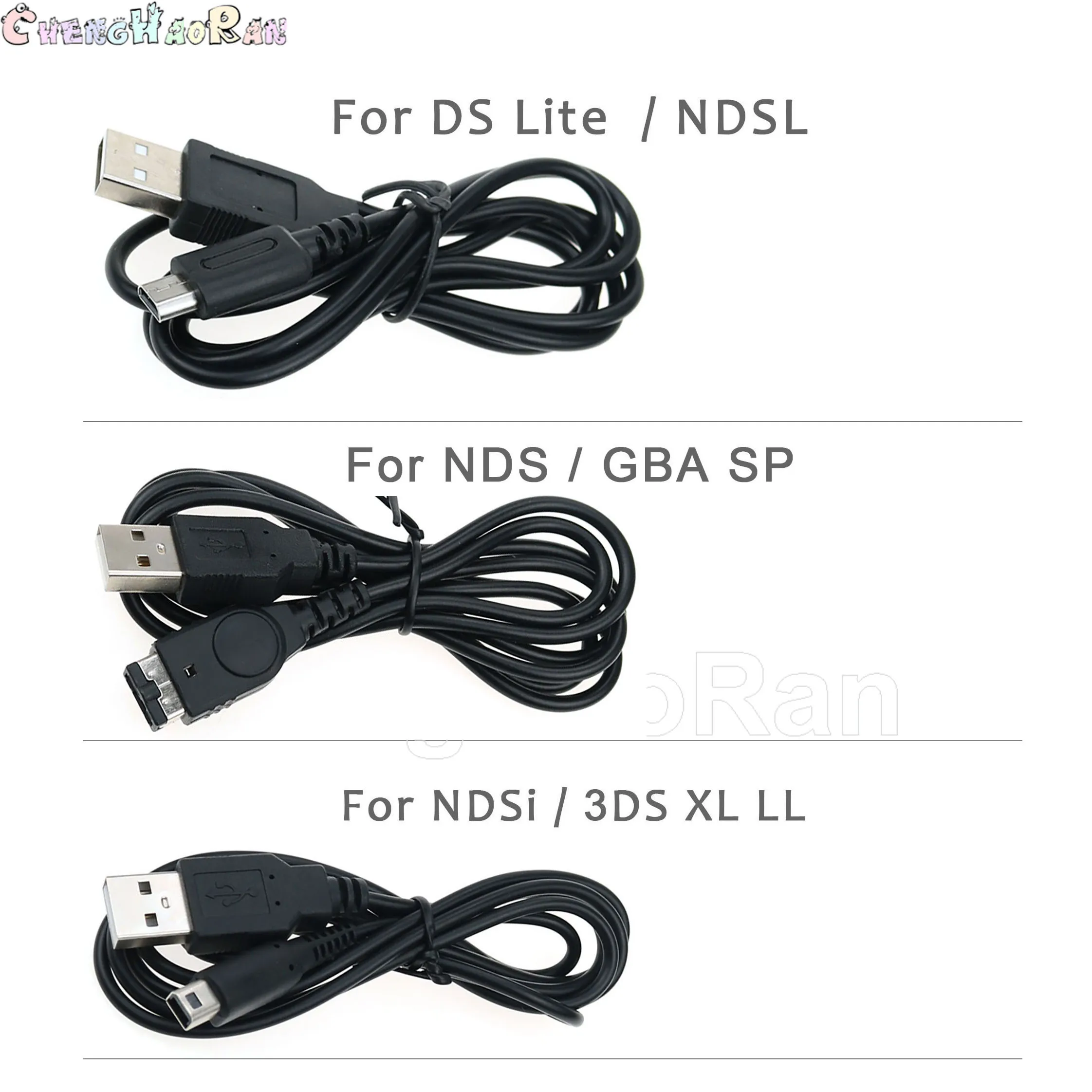 1PC Neue Spiel USB Daten Ladegerät Lade Power Kabel für Nintendo DS Lite DSL NDSL Für NDSi 3DS neue 3DS XL LL NDS GBA SP