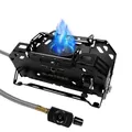 2400W Portable Camping Gas Stove Outdoor Burner Strong Fire Heater Survival Picnic Folding Super