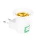 E27 Lamp Socket Adapter With Switch Plastic Standard Screw-in Socket Outlet Converter Bulbs for Home