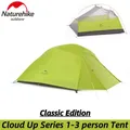 Naturehike Tent Cloud Up 1-3 Person Ultralight Camping Tent Outdoor Camp Equipment 2 Man Travel 4