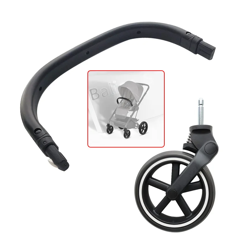 Kinderwagen-Zubehör, jeweils für Cybex Balios S Lux-Serie, Kinderwagen-Rad, Stoßstange, Bar, Armlehne, Einkaufstasche, Korb, Babywagen-Zubehör Image