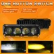 Zweifarbige 200w Motorrad LED Scheinwerfer Auto Scheinwerfer Lampen Auto Scheinwerfer Lampe