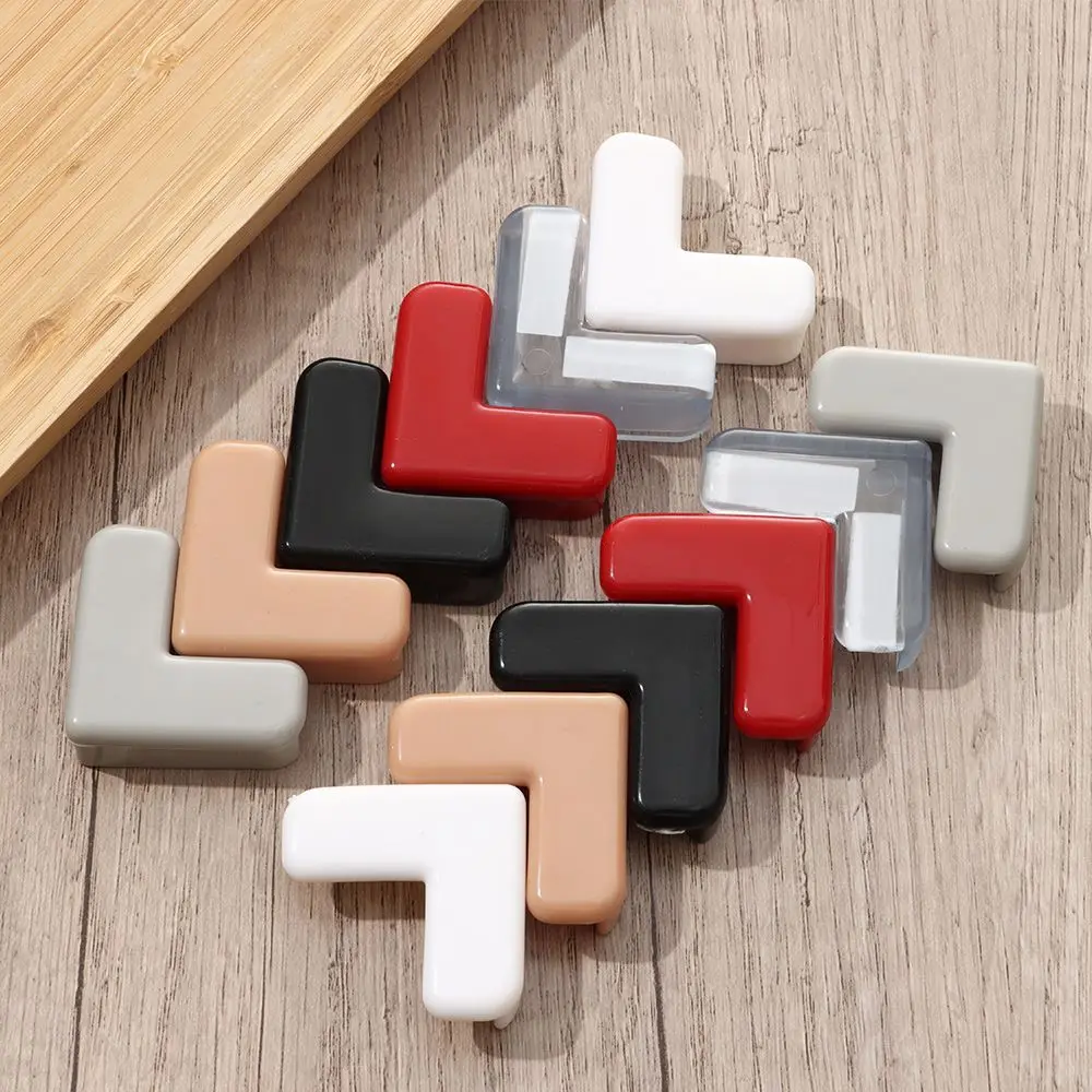 4 Stück weiche selbst klebende Baby Safe Eck schutz Tisch Schreibtisch Eck schutz Kinder Sicherheit Kantens chutz für Baby Kinder Schutz Image