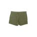 Ann Taylor LOFT Outlet Shorts: Green Print Bottoms - Women's Size Small - Dark Wash