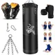 Schwerer Boxsack Fitness-Fitness-Sandsäcke Heim trainings tasche Muay Thai Kickbox-Tasche