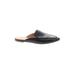 Madewell Mule/Clog: Black Solid Shoes - Women's Size 8 1/2 - Pointed Toe