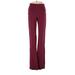 Tek Gear Active Pants - Mid/Reg Rise: Burgundy Activewear - Women's Size Small