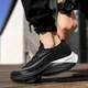 Chaussures de sport pour homme sneakers avec coussin d'air intégré pour course à pied marathon