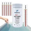 Bandelettes de test d'eau multi-usages pour piscine outil de détection d'eau salée papier de test