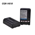 1Pc 2000mAh CGR-V610 CGR V610 batterie pour Panasonic NV-RX14 NV-RX18 NV-RX24 jas37 jas18B