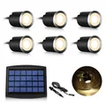 Kit d'éclairage LED solaire étanche IP67 EDF 12V DC luminaire d'extérieur idéal pour un jardin