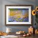Winston Porter Indian Summer - Single Picture Frame Print Paper in Blue/Green/Yellow | 28 H x 42 W x 1.5 D in | Wayfair