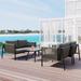 George Oliver 4-Piece Rope Sofa Set w/ Thick Cushions & Toughened Glass Table | Outdoor Furniture | Wayfair DFB125C347A9454EB13C65C2F3A45874