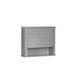 Red Barrel Studio® Home Madison Two-Door Wall Storage Cabinet, Gray | Wayfair 62F6DC0D08A0427EAB5FEF399539508B