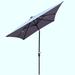 Arlmont & Co. 10 x 6.5t Rectangular Patio Solar LED Lighted Outdoor Umbrellas | Wayfair FDBFF99E9D534496B00FA124A6F8EBF2