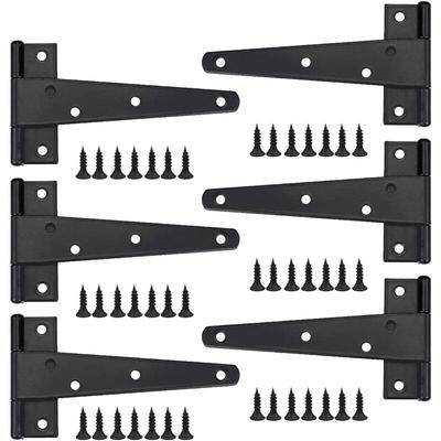 Möbelscharnier, robustes Türscharnier, 6 Stück, 15,2 cm, Edelstahl-Flachscharnier, Image