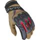 Macna Zairon Gants de moto, noir-brun, taille 3XL