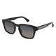 Maui Jim MJ0643S Unisex-Sonnenbrille Vollrand Eckig Nylon-Gestell, Schwarz