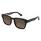 Maui Jim MJ0643S Unisex-Sonnenbrille Vollrand Eckig Nylon-Gestell, Havanna