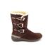 Ugg Australia Boots: Winter Boots Wedge Boho Chic Brown Shoes - Women's Size 10 - Round Toe