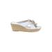 Andre Assous Wedges: Silver Shoes - Women's Size 7