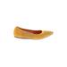 Market and Spruce Flats: Yellow Print Shoes - Women's Size 8 - Almond Toe