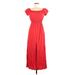 One Clothing Casual Dress - Maxi: Red Dresses - Women's Size Medium