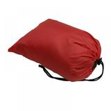 Magazine Camping Mesh Storage Bag Ultralight Nylon Drawstring Mesh Sack Stuff Storage Bag for Outdoor Travel Hiking(Red)