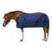 Adjusta Fit Pony Leg Strap Medium Weight Horse Stable Blanket | Navy Blue | 56