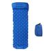 Camping Sleeping Pad Ultralight Inflatable Sleeping Mat with Built in Pump Backpacking Camping Air Mattress for Outdoor Dark Blue