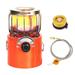 WEMDBD 2 In 1 Portable Propane Heater Stove Pro With 1 Meter Trachea Outdoor Camping Gas Stove Camp For Ice Fishing Backpacking Hiking Hunting Survival Emergency
