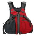 Adjustable Fishing Vest Breathable Outdoor Fly Fishing Vest Backpack for Men Women Red Free Size