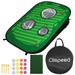 FENYUN Clispeed Foldable Chipping Net Cornhole Game Set Golfing Target Net for Indoor Outdoor Practice Training