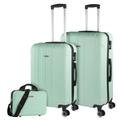 ITACA - Gepäck-Sets, Reisekoffer, Reisekoffer Set, Kofferset, Hartschalenkoffer, Trolley-Set, Luggage - Große Auswahl an Koffer & Trolleys für Jede Reise! 771116B, Minze