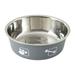 YiHWEI Dog Bowls For Large Dogs Dog Bowls Stainless Steel Dog Bowl With Non Rubber Base Durable Food Water Dishes Dog Bowls Feeder Bowl For Small Medium Dogs Cats Gray